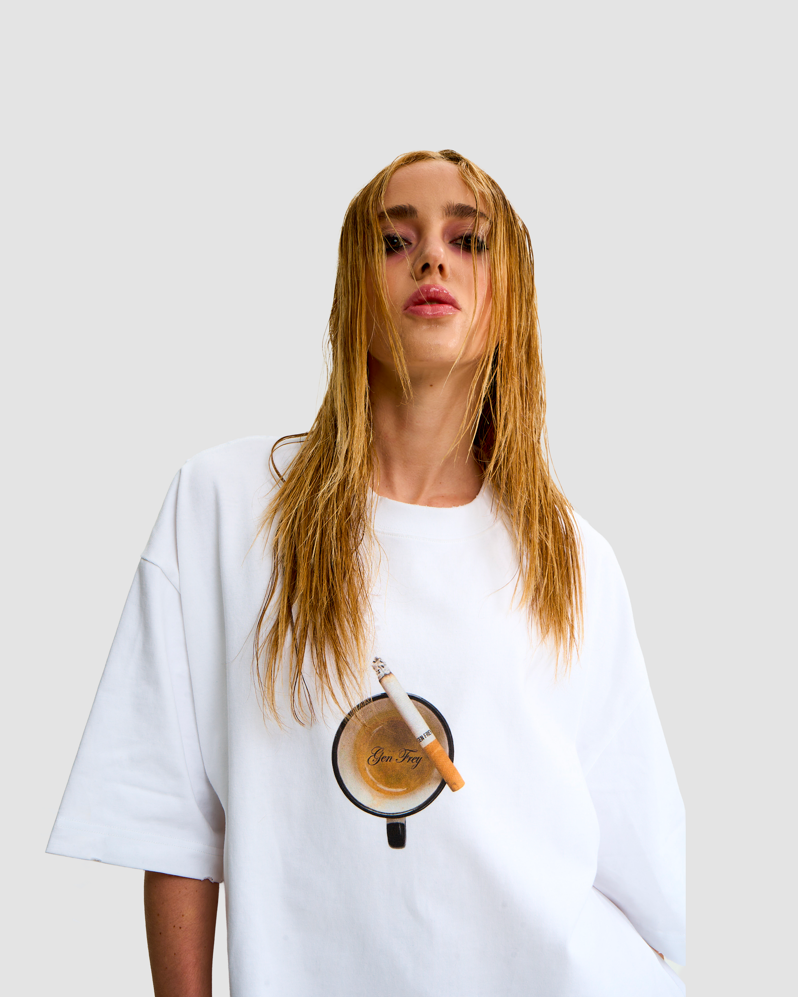 COFFEE OVERSIZED T-SHIRT