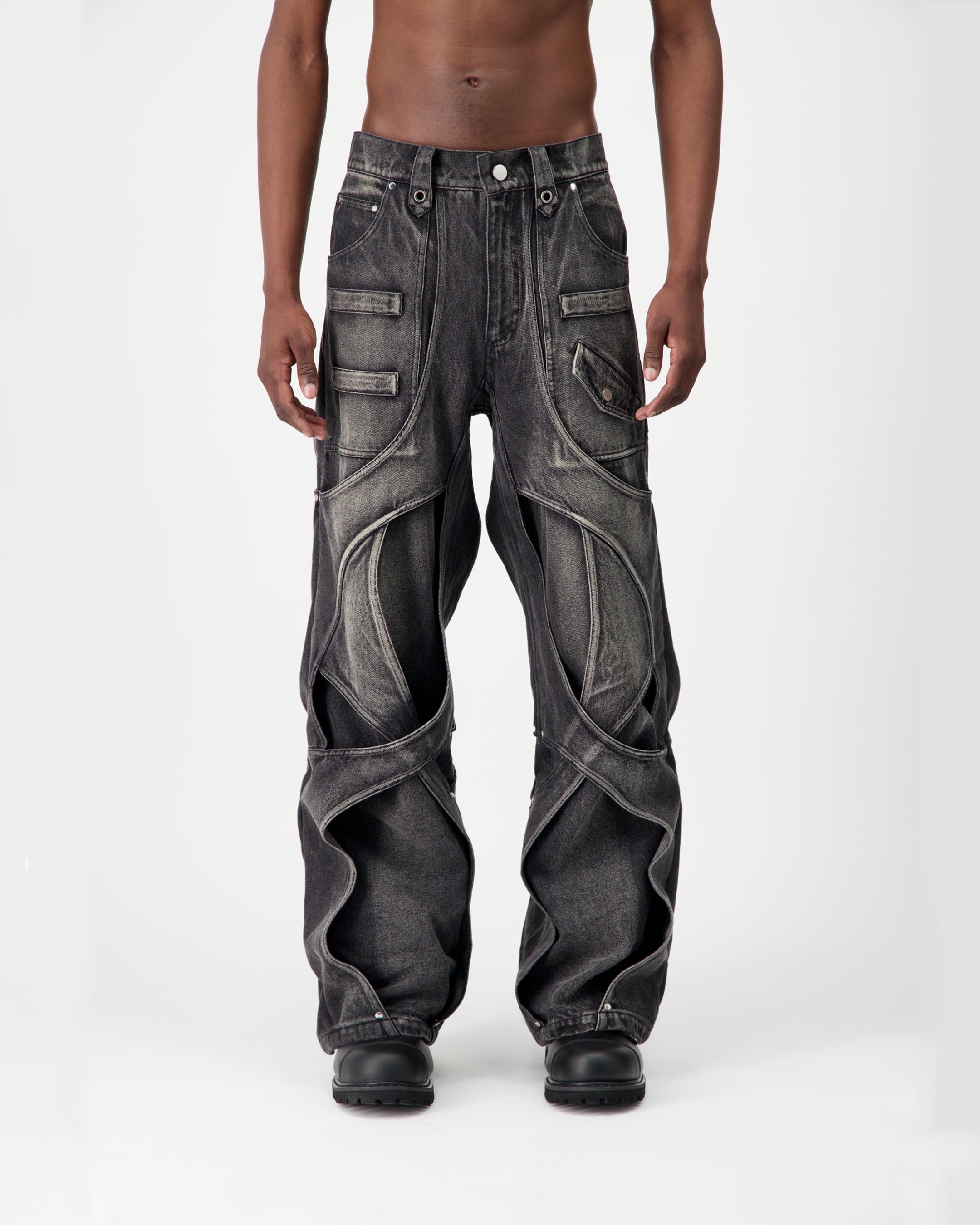 INTERLACING JEAN