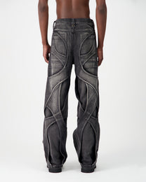 INTERLACING JEAN