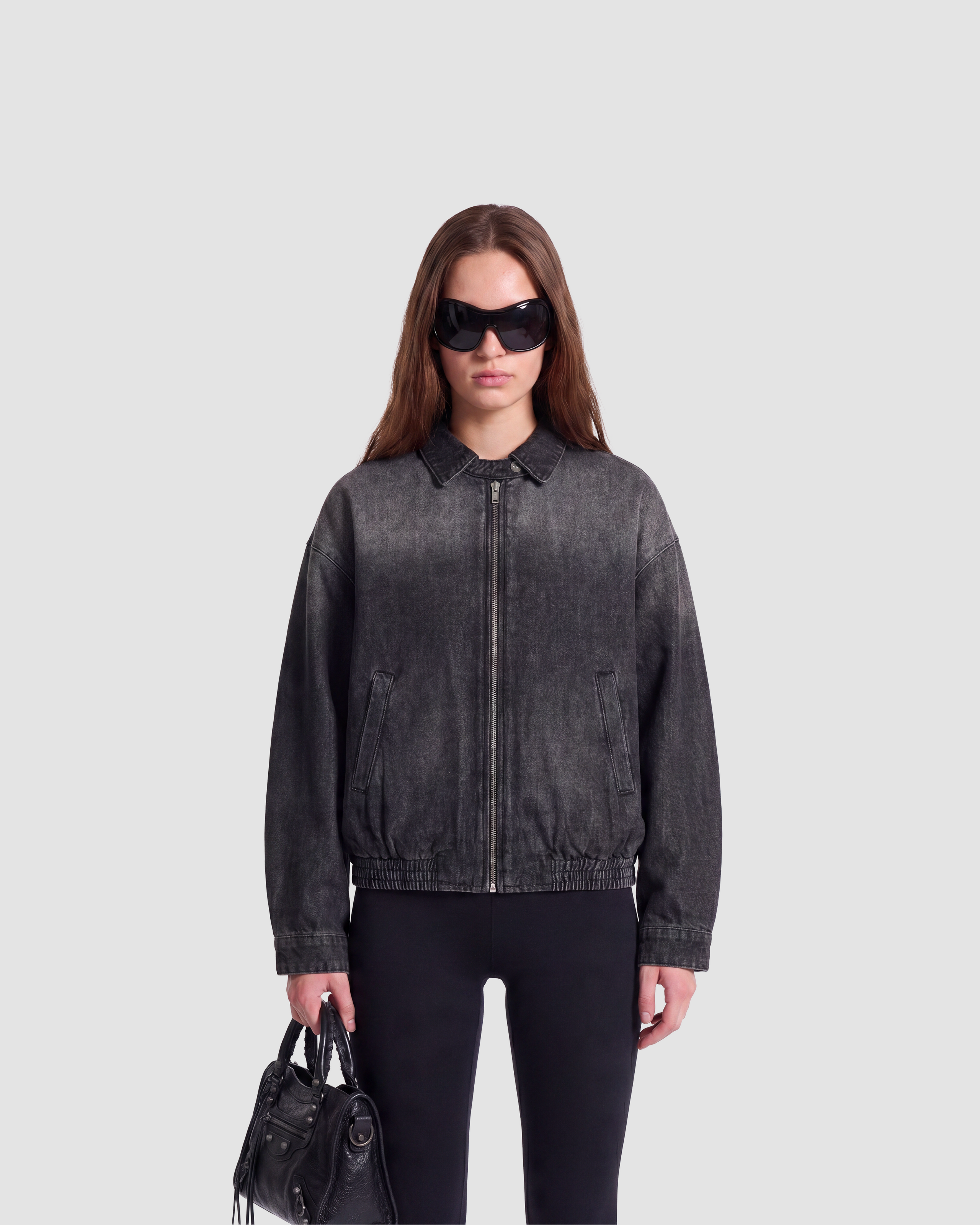 LIGHT JEAN BOMBER